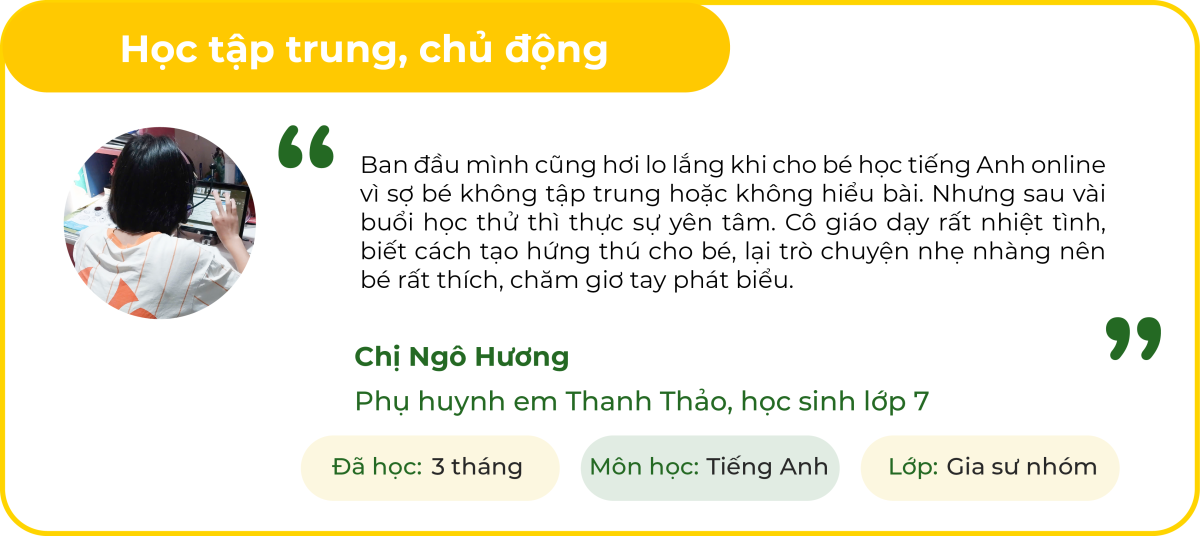 Review học viên