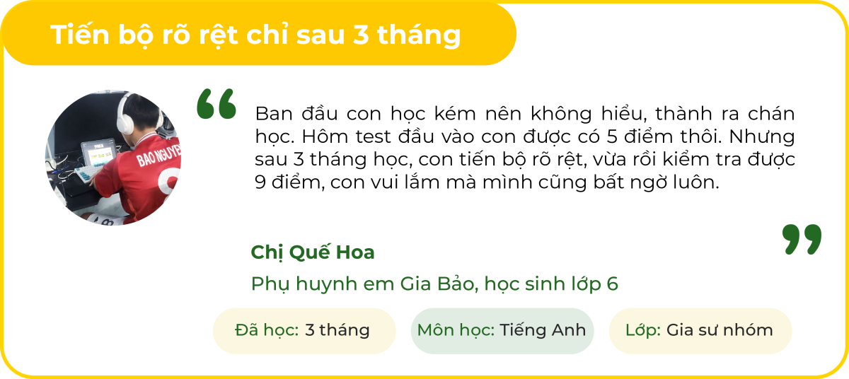 Review học viên