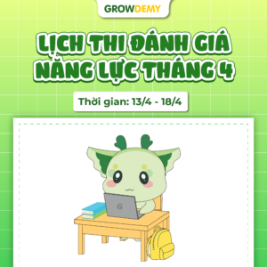 Thông báo thi đánh giá năng lực định kỳ tháng 4