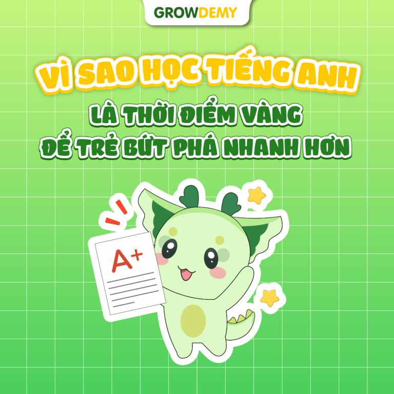 Vì sao học hè tiếng Anh là thời điểm vàng giúp trẻ bứt phá nhanh hơn?