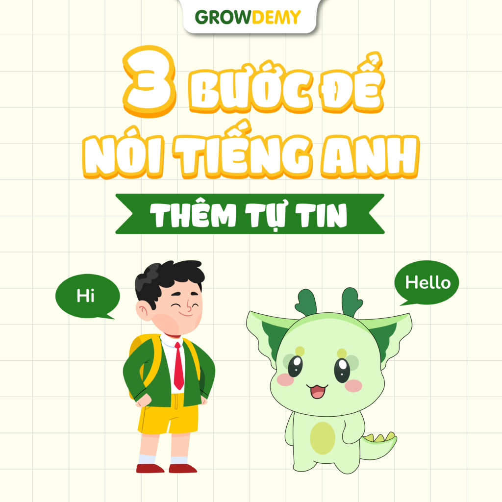 3 bước để nói tiếng Anh thêm tự tin