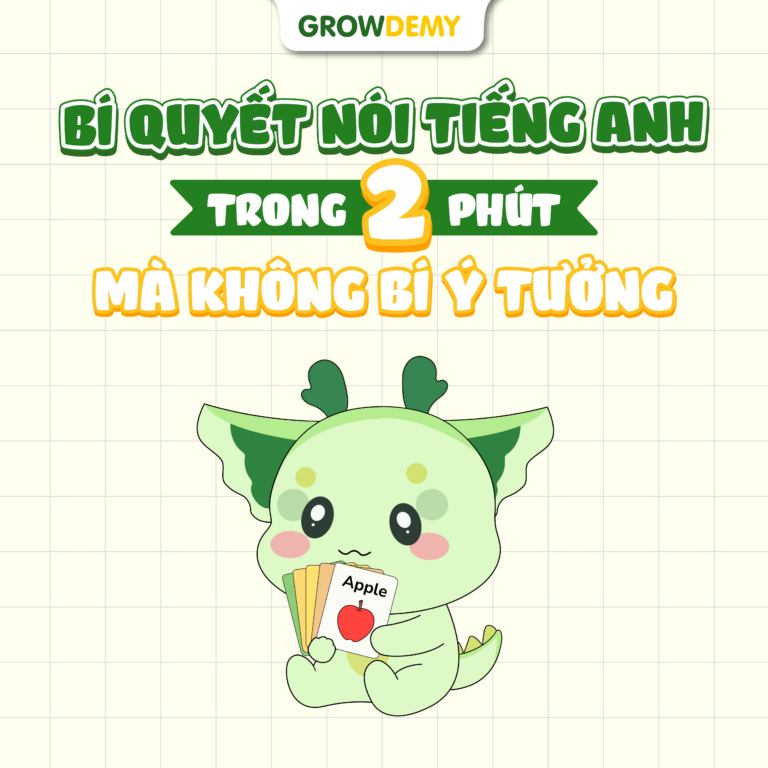 Bí quyết nói tiếng Anh trong 2 phút mà không bí ý tưởng