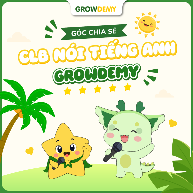 Góc chia sẻ của CLB Nói tiếng Anh