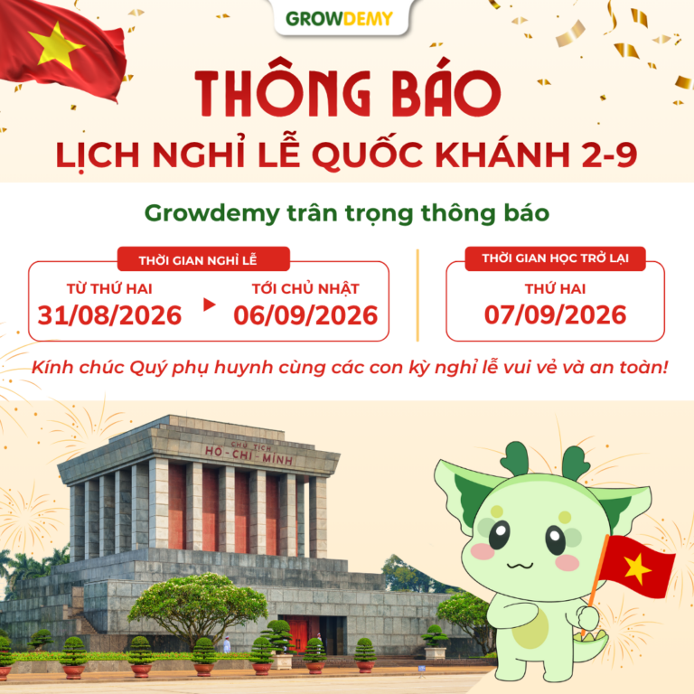 Thông báo lịch nghỉ lễ Quốc khánh 2/9