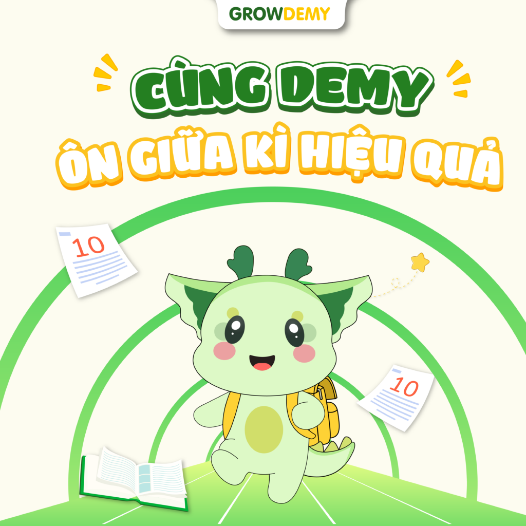 Ôn thi tiếng Anh giữa kỳ: Học đều mỗi ngày, vững vàng kiến thức cùng Growdemy